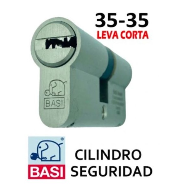BASI CILINDRO SEGURIDAD LEVA CORTA 35X35 NIQ