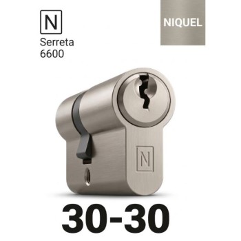 CILINDRO N SERRETA 6600 30X30 NIQ