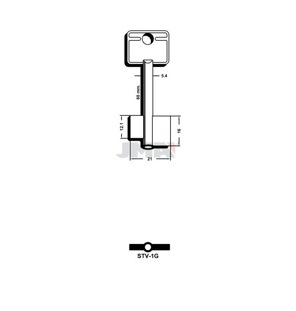 LLAVE JMA GORJA STV 1G