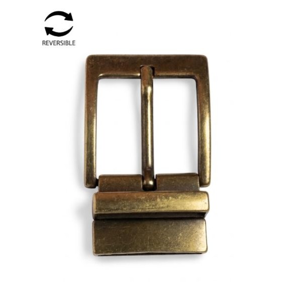 HEBILLA CINTURON REVERSIBLE 40MM. CUADRADA