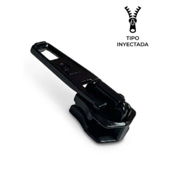 CURSOR CREMALLERA INYECTADA Nº9 AUTOMAT. NEGRO