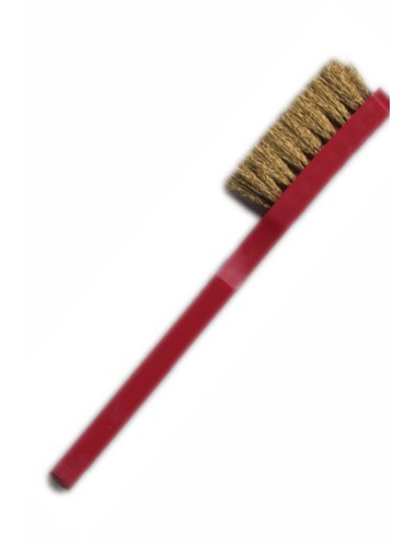 CEPILLO ANTE-NOBUCK METAL ROJO
