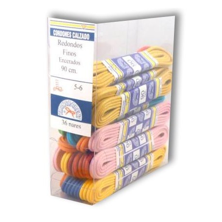 CORDONES TRANSPARENT ENCERADOS 090CM
