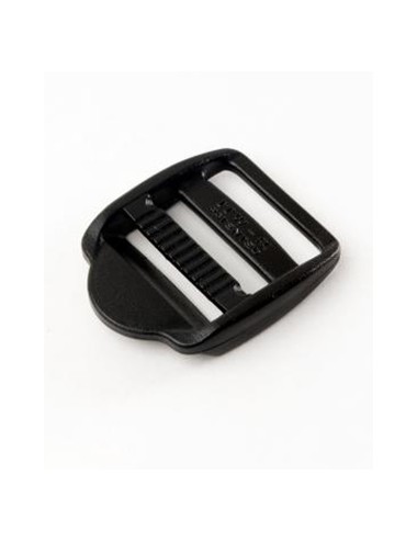 HEBILLA CORREDERA PLASTICO TRIPLE NEGRO LL (UNIDAD)