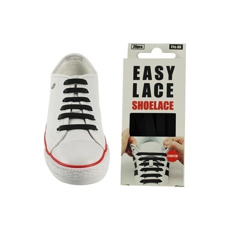 CORDONES EASY LACE PLANOS (CAJA)
