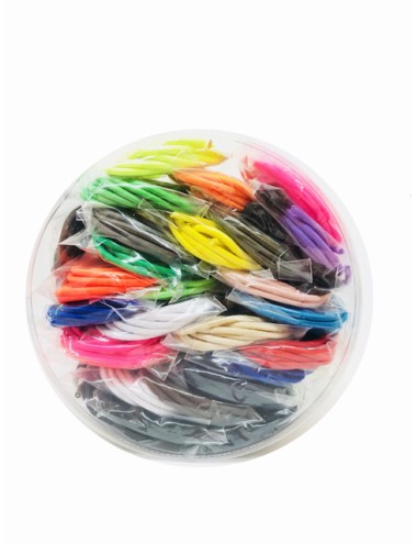 CORDONES ELASTICOS + TANCA (BOTE 30 PARES)