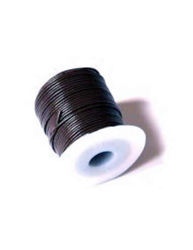 CORDON CUERO REDONDO 1.0 MM. (ROLLO 25MTRS)