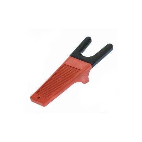 SACABOTAS PLASTICO HH. CON GOMA