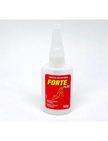 PEGAMENTO CIANOCRILATO FORTE PLUS 50 GRS.