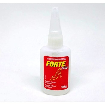 PEGAMENTO CIANOCRILATO FORTE PLUS 50 GRS.