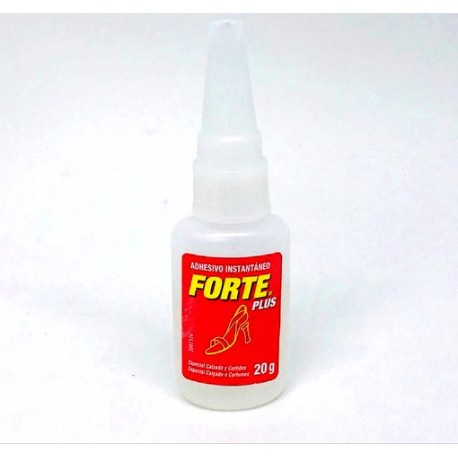 PEGAMENTO CIANOCRILATO FORTE PLUS 20 GRS.