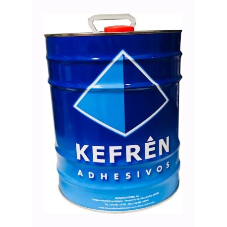 PEGAMENTO CONTACTO KEFREN S-93 ESPUMAS 20L. AZUL