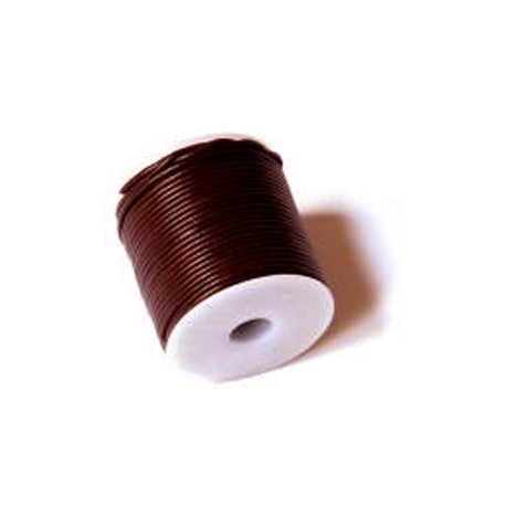 CORDON CUERO REDONDO 1.5 MM (ROLLO 25 MTRS)