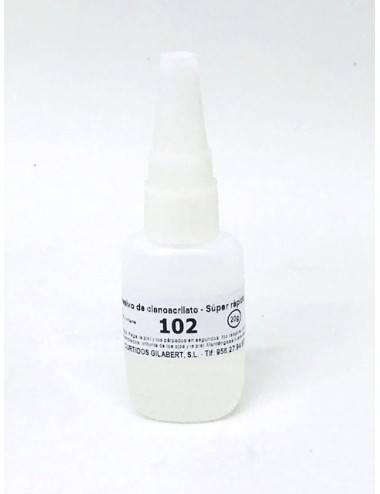 PEGAMENTO CIANOACRYLATO 102 20GRS.