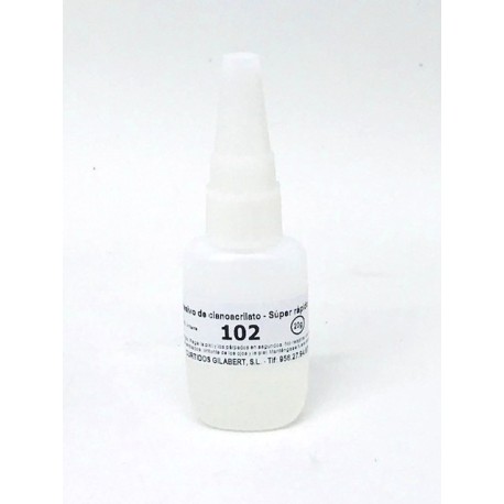 PEGAMENTO CIANOACRYLATO 102 20GRS.