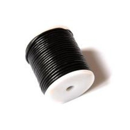 CORDON CUERO REDONDO 2.5M/M (ROLLO 25 MTRS)