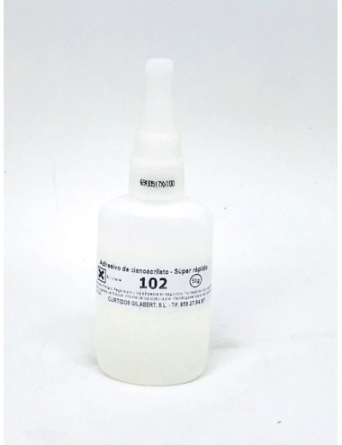 PEGAMENTO CIANOACRYLATO 102 50GRS.