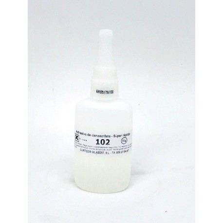 PEGAMENTO CIANOACRYLATO 102 50GRS.