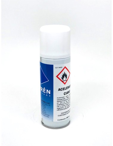 ACELERANTE CIANOACRYLATO KEFREN SPRAY 200ML.