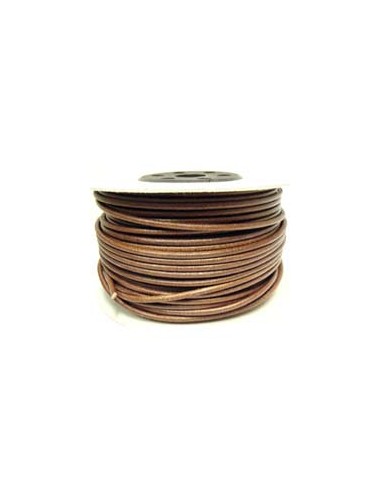 CORDON CUERO REDONDO 6.0 M/M (ROLLO 50 MTRS)