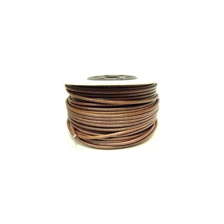 CORDON CUERO REDONDO 6.0 M/M (ROLLO 50 MTRS)