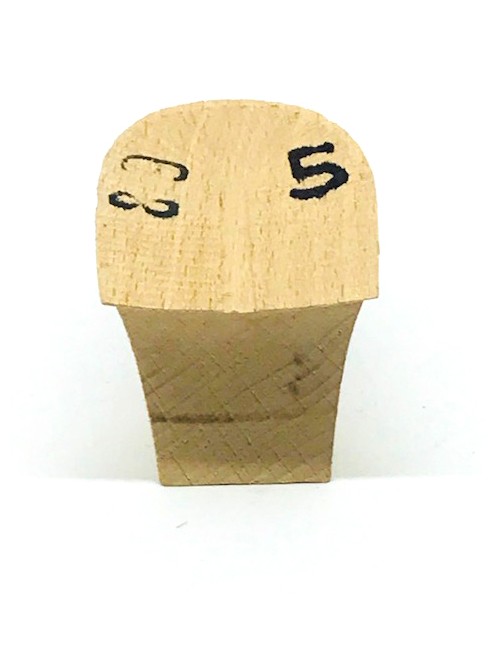 TACONES MADERA BAILE MOD. 5 (PAR)