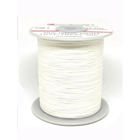 HILO POLITER MAQUINA COSER SUELAS 1.0 (500mtrs)