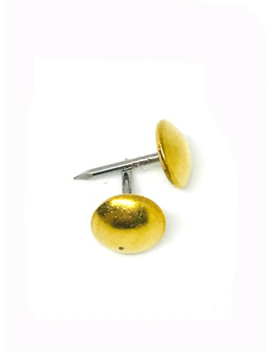TACHUELAS TAPICERIA HIERRO DORADO (CAJA)