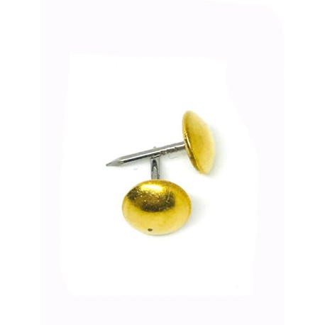TACHUELAS TAPICERIA HIERRO DORADO (CAJA)