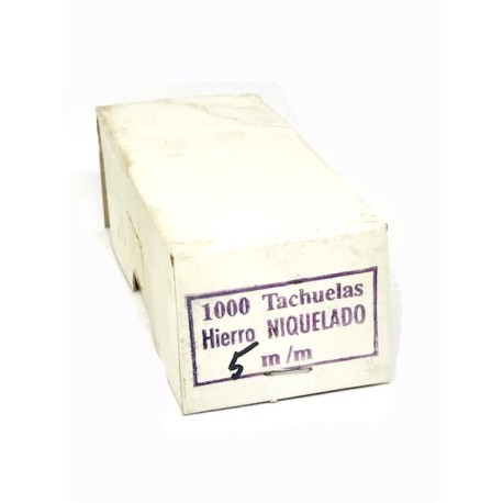 TACHUELAS TAPICERIA HIERRO NIQUEL  (1000UDS)