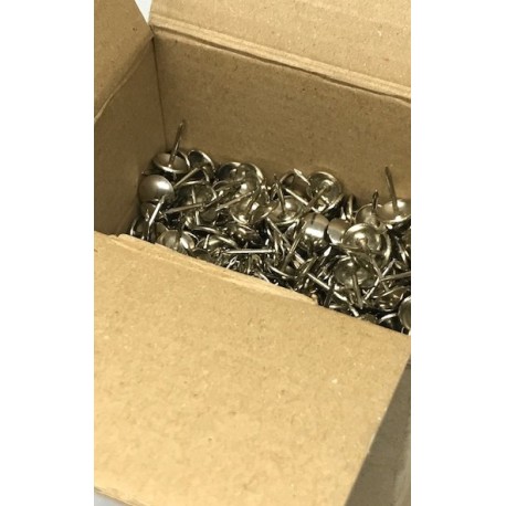 TACHUELAS TAPICERIA HIERRO NIQUEL  (1000UDS)