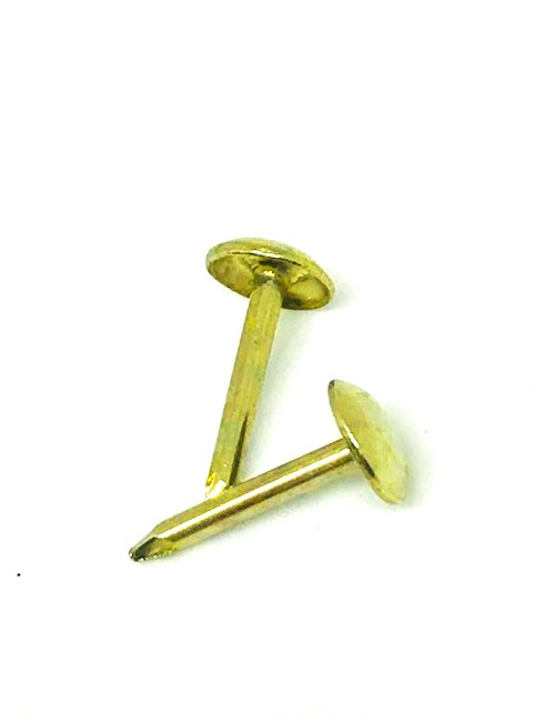 TACHUELAS TAPICERIA HIERRO DORADO (CAJA)