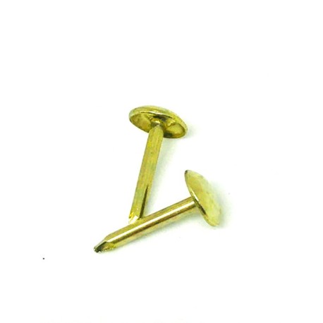 TACHUELAS TAPICERIA HIERRO DORADO (CAJA)