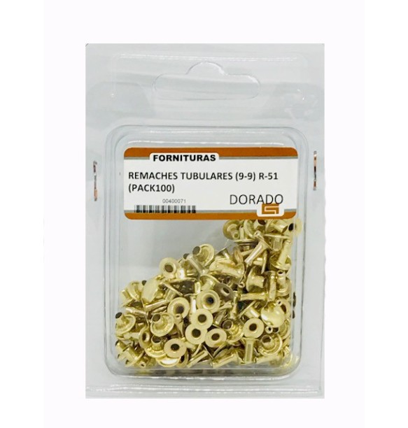 REMACHES TUBULARES (7-7) R-4 (PACK 100)