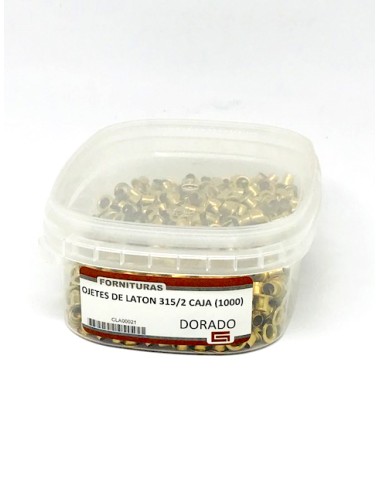OJETES DE LATON 315/2 CAJA (1000)