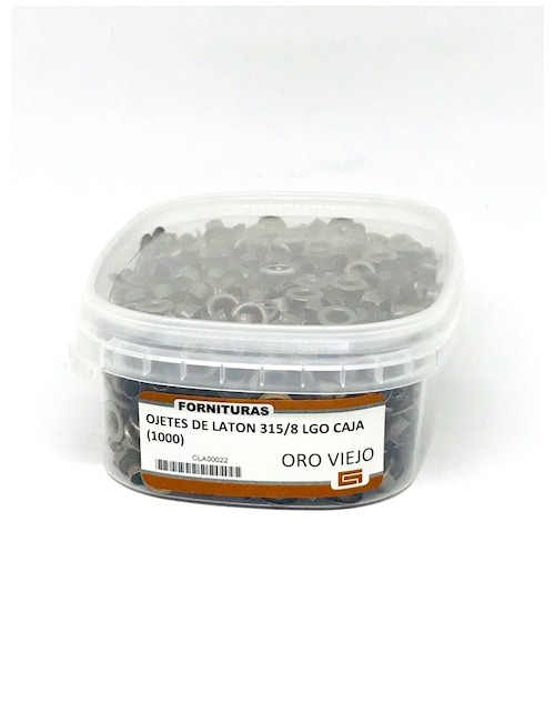 OJETES DE LATON 315/8 LGO CAJA (1000)