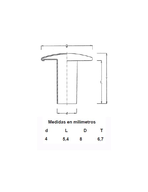REMACHES RAPID DORADOS 4X6X8 (CAJAS 1000)