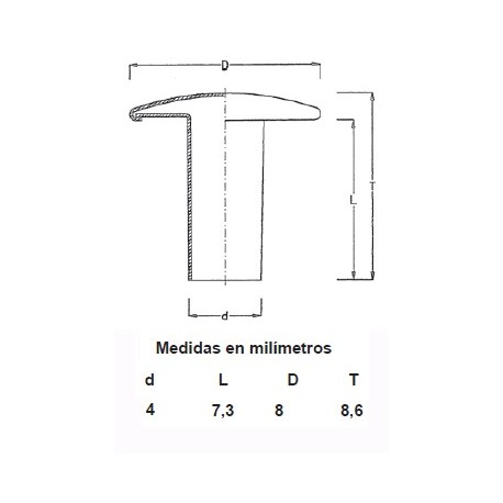 REMACHES RAPID DORADOS 4X8X8 (CAJAS 1000)