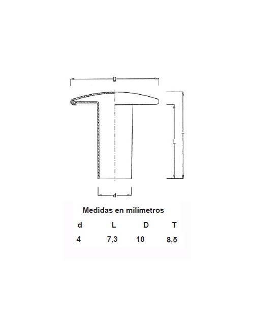 REMACHES RAPID NIQUEL 4X8X10 (1000)