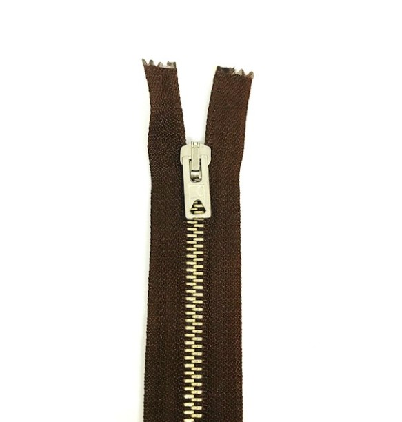 CREMALLERA METAL Nº5 C/SEP.80CM. (DIENTE NIQUEL)