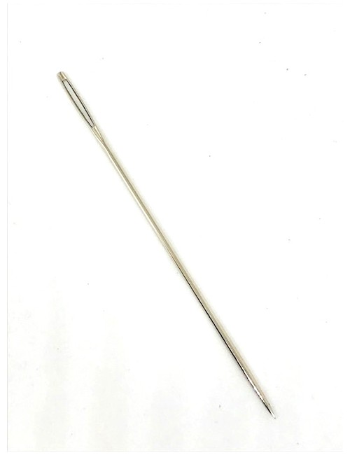 AGUJA RECTA PUNTA 6CM. R.H. (UNIDAD)