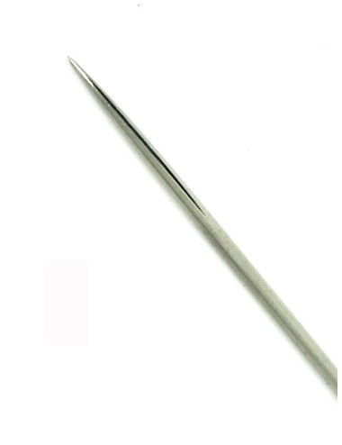 AGUJA RECTA PUNTA 15CM. R.H. (UNIDAD)