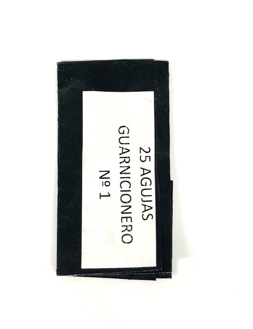 AGUJA GUARNICIONERO R.H.(PAQUETE 25)