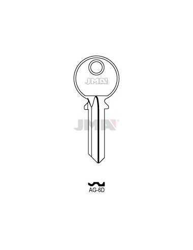 LLAVE JMA ACERO AG 6D (C)