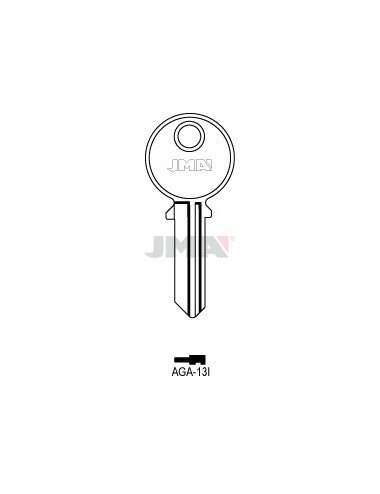 LLAVE JMA ACERO AGA 13I (C)