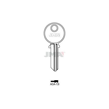 LLAVE JMA ACERO AGA 13I (C)