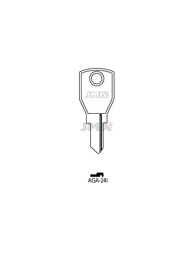 LLAVE JMA ACERO AGA 24I (B)