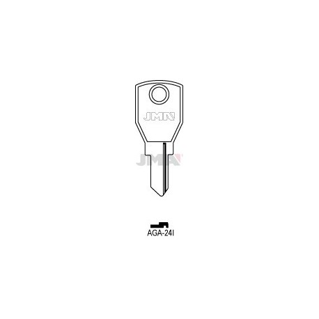 LLAVE JMA ACERO AGA 24I (B)