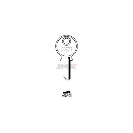 LLAVE JMA ACERO AGA 3I (B)