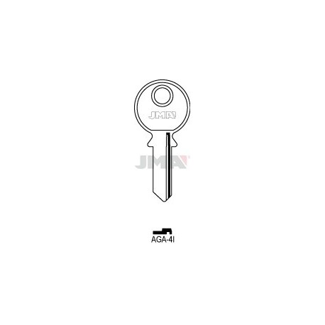 LLAVE JMA ACERO AGA 4I (B)